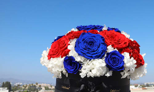 Stars, Stripes and Roses.