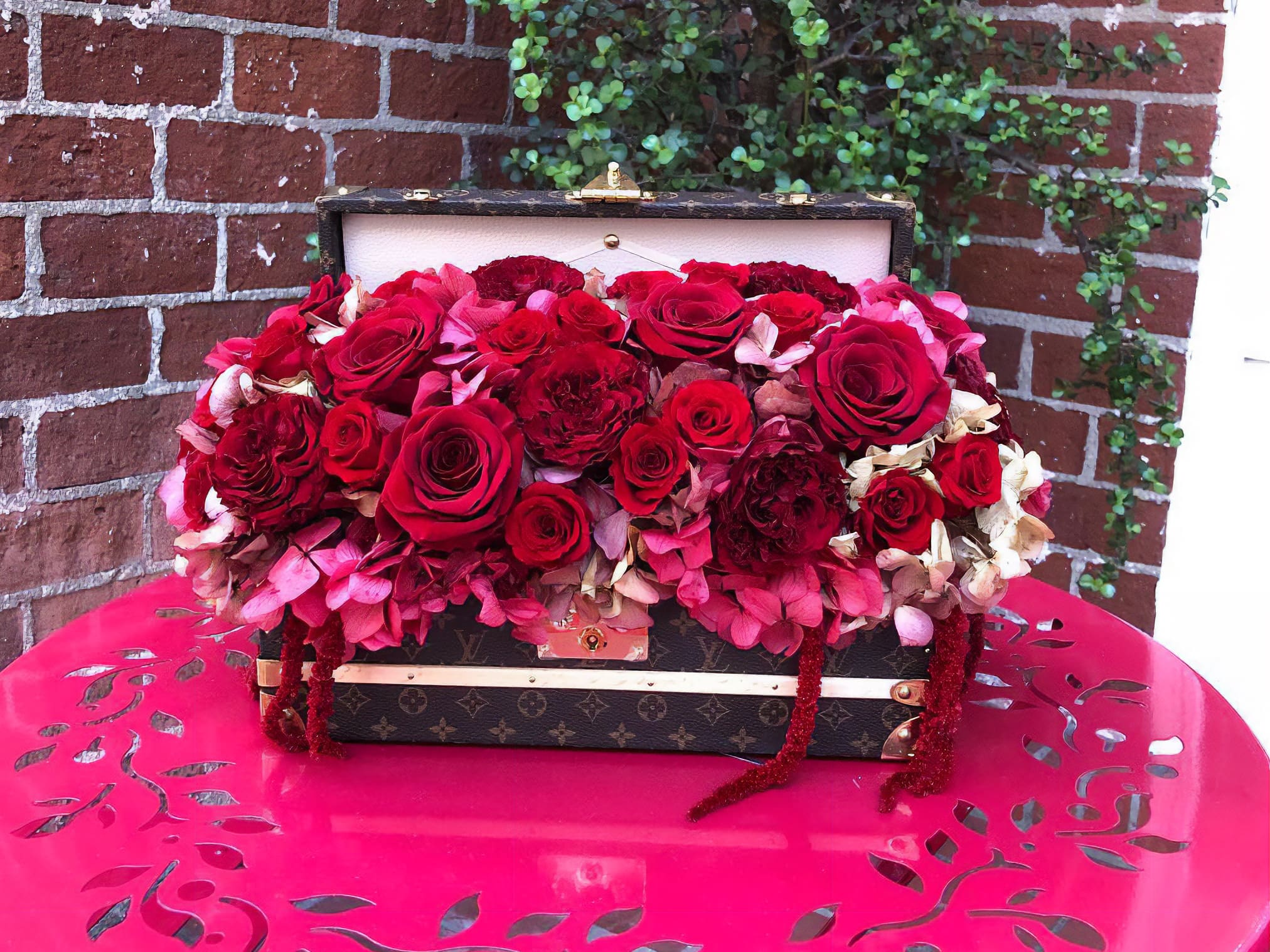 Louis Vuitton Malle Fleurs Trunk