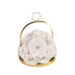 White Infinite Rose Lantern Dome