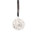 White Infinite Rose Pendent