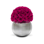 Hot Pink Infinite Rose Silver Palacio