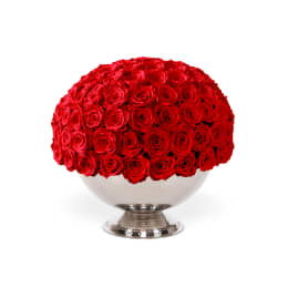 Valentine's Infinite Rose Champagne Bowl