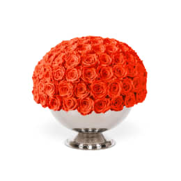 Infinite Rose Champagne Bowl