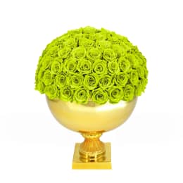 Infinite Rose Punch Bowl Gold