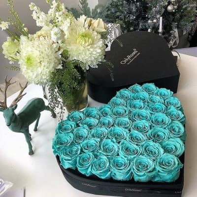 Roses Presented as a Heart from OnlyRoses