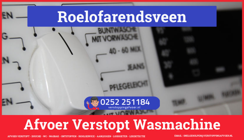 afvoer ontstoppen wasmachine Roelofarendsveen rioolservice afvoer ontstoppen wasmachine in Roelofarendsveen