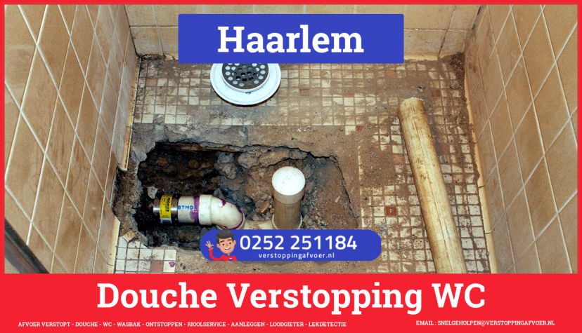 Doucheputje ontstoppen Haarlem Doucheputje ontstoppen Haarlem