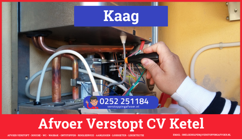 afvoer verstopt cv Kaag rioolservice afvoer van cv ketel verstopt in Kaag