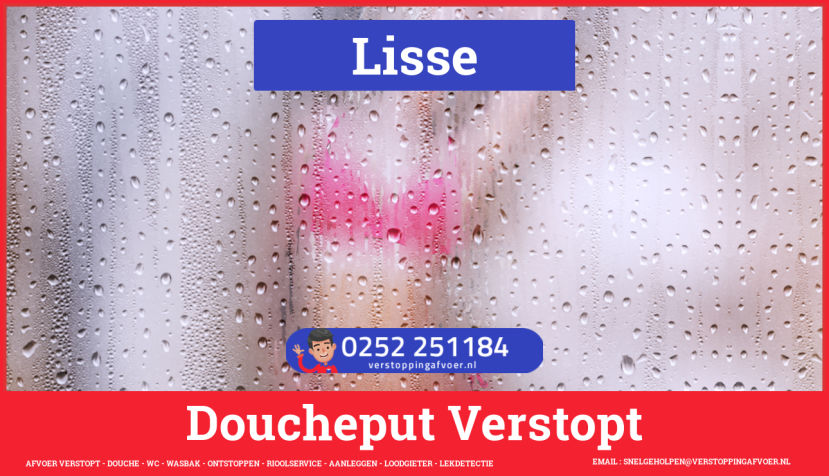 Doucheputje ontstoppen Lisse Doucheputje ontstoppen Lisse