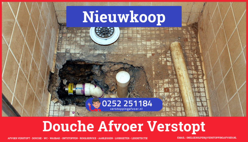 Doucheputje ontstoppen Nieuwkoop Doucheputje ontstoppen Nieuwkoop