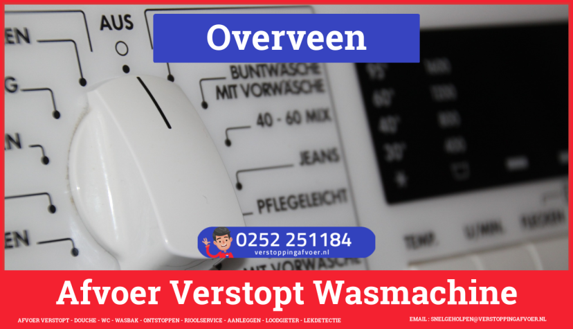wasmachine afvoer ontstoppen Overveen rioolservice wasmachine afvoer ontstoppen in Overveen