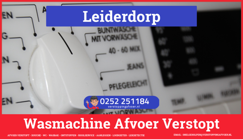 afvoer ontstoppen wasmachine Leiderdorp rioolservice afvoer ontstoppen wasmachine in Leiderdorp