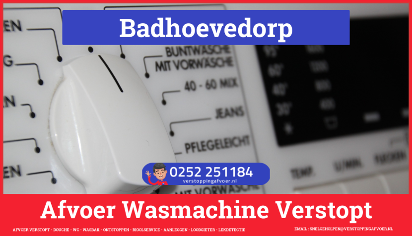 afvoer ontstoppen wasmachine Badhoevedorp rioolservice afvoer ontstoppen wasmachine in Badhoevedorp