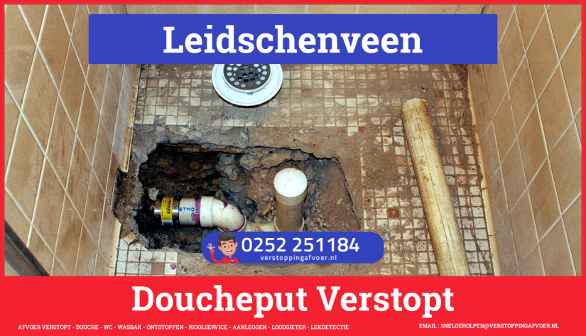 Doucheputje ontstoppen Leidschenveen Doucheputje ontstoppen Leidschenveen