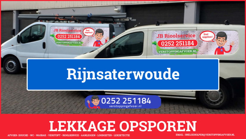 eb rioolservice lekdetectie Rijnsaterwoude eb rioolservice lekdetectie in Rijnsaterwoude