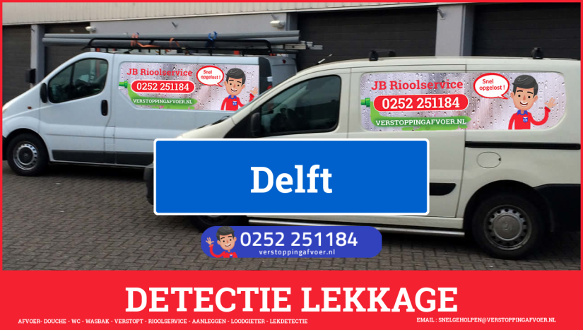 eb rioolservice lekdetectie Delft eb rioolservice lekdetectie in Delft