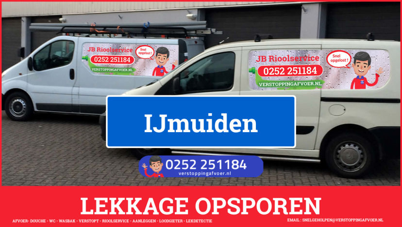 eb rioolservice lekdetectie IJmuiden eb rioolservice lekdetectie in IJmuiden