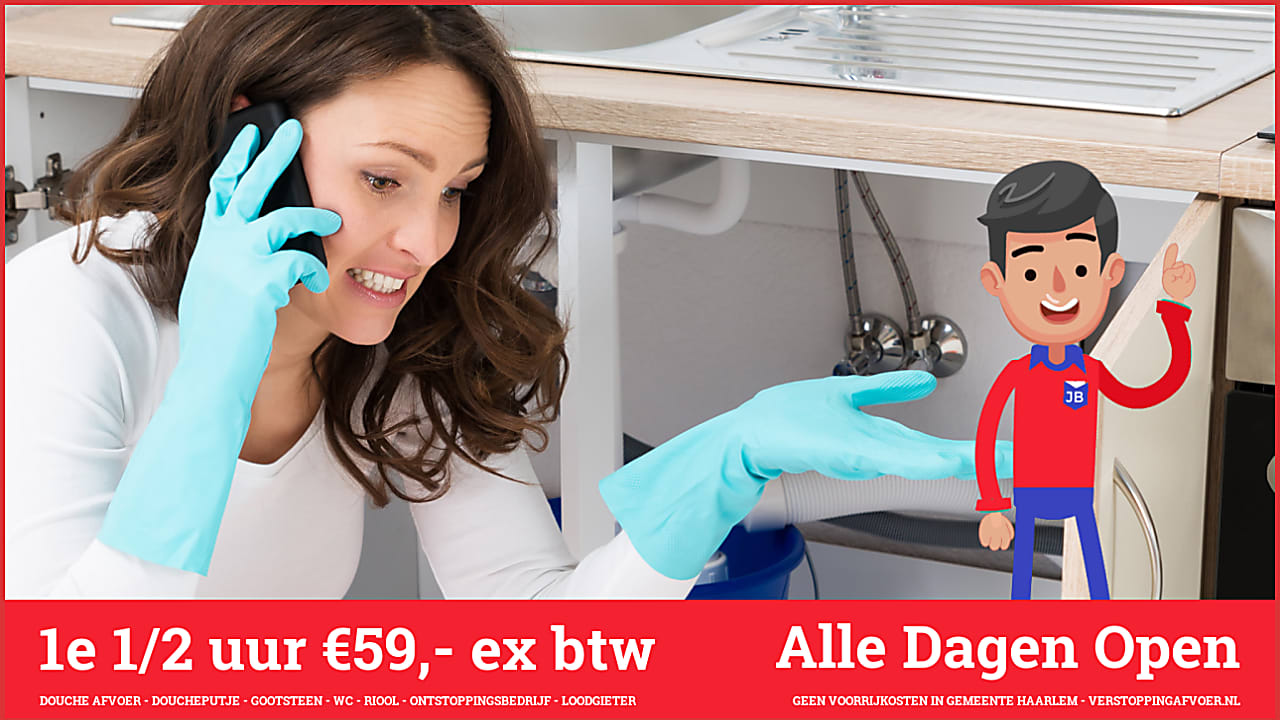 Afvoer Verstopt Haarlem 2021