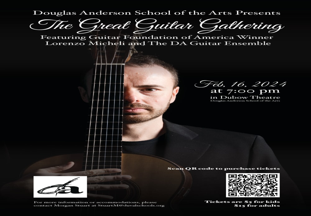 Douglas Anderson School of the Arts Presents: The 30th Annual Great ...