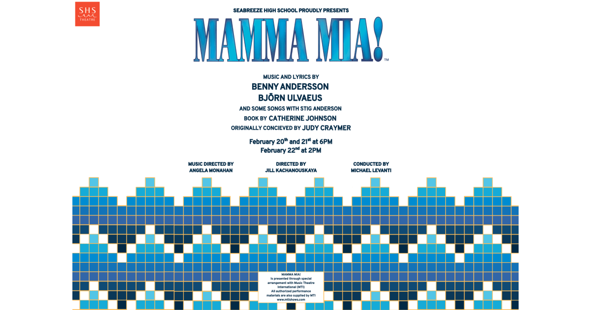 Seabreeze High School Theatre Presents: Mamma Mia!