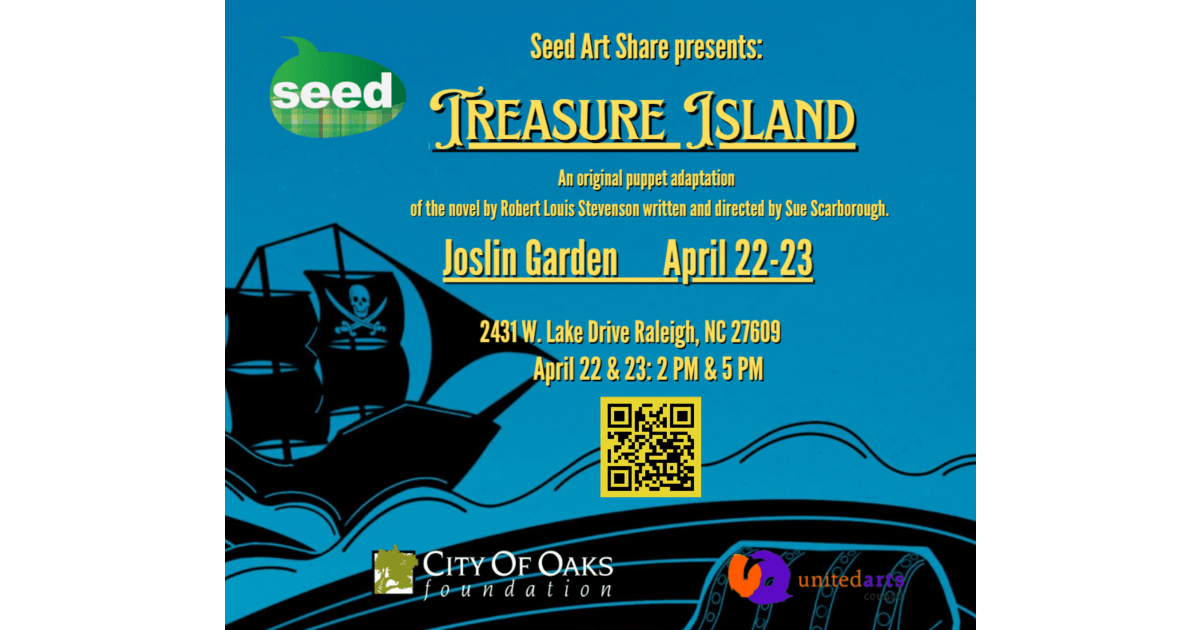 Seed Art Share Presents Treasure Island