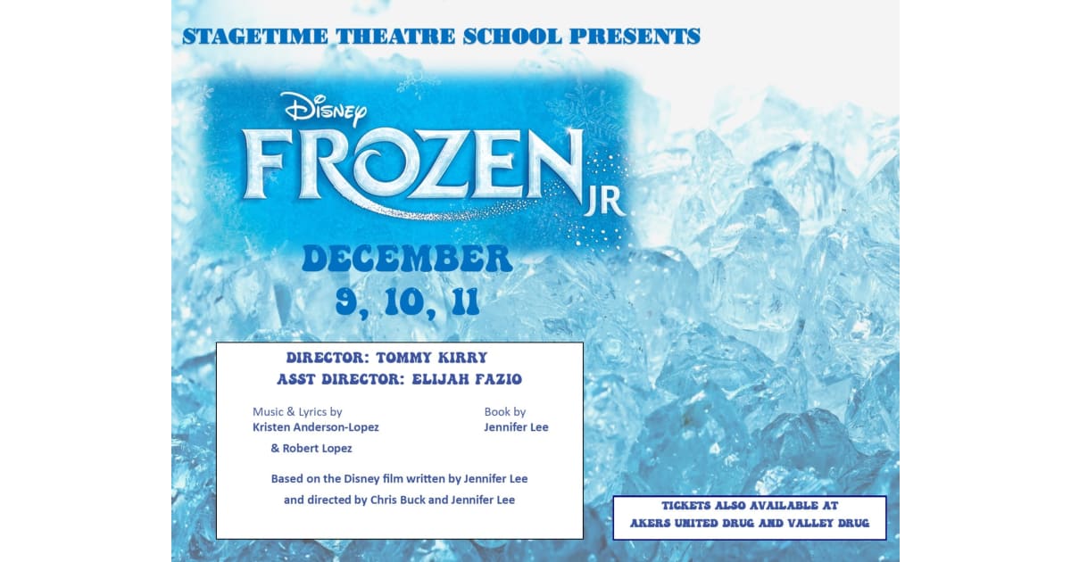 Chewelah Center for the Arts Presents Frozen, Jr.