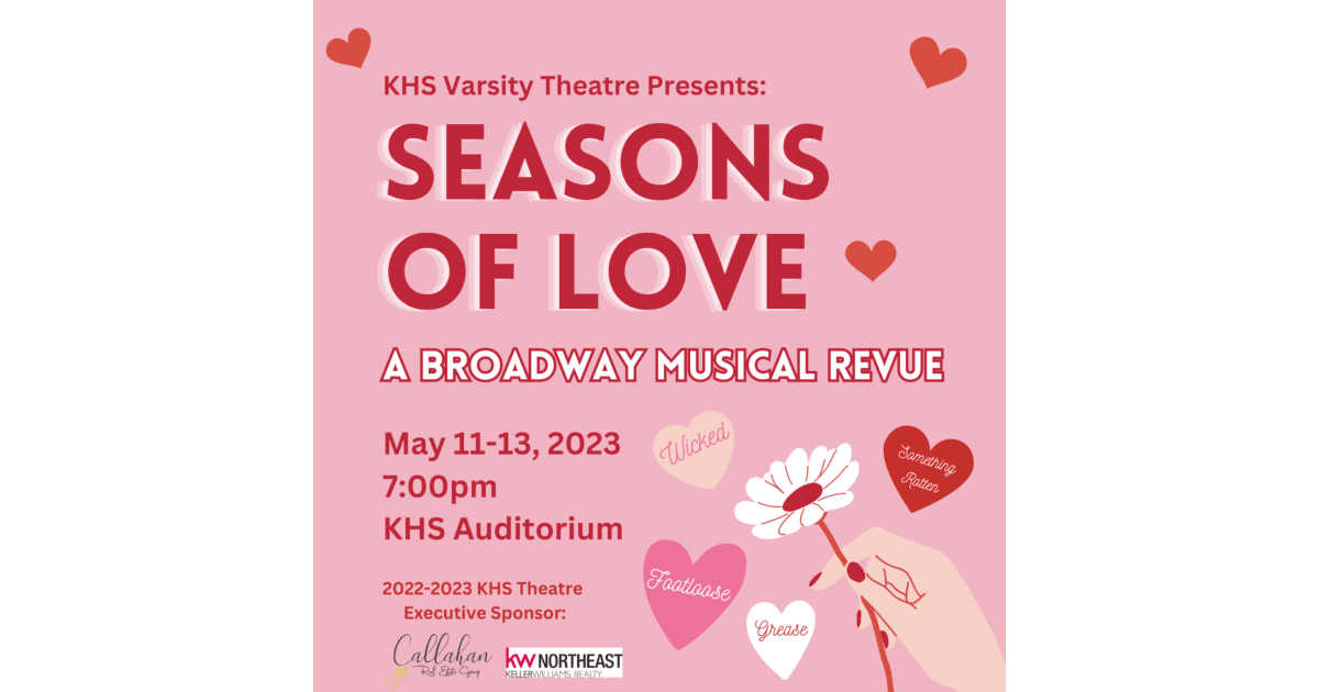 Kingwood High School Theatre Presents Seasons of Love