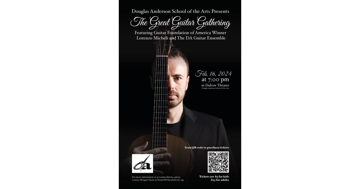 Douglas Anderson School of the Arts Presents: The 30th Annual Great ...