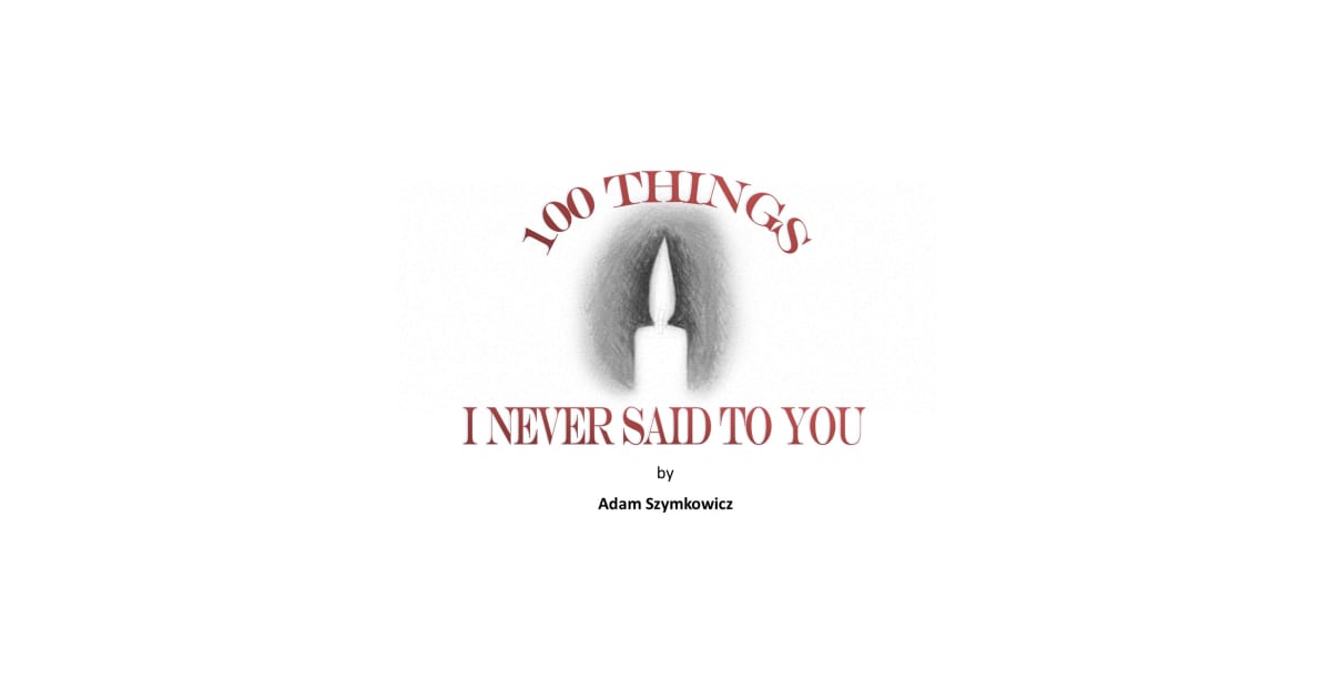 St. Francis High School Presents 100 Things I Never Said To You
