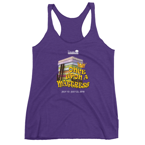 Once Upon a Mattress - ladies' racerback tank top