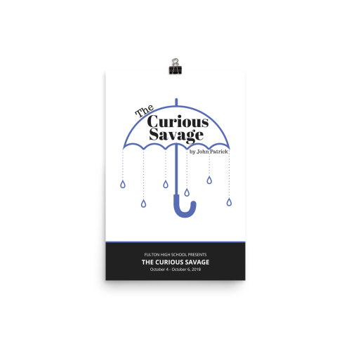 The Curious Savage Poster