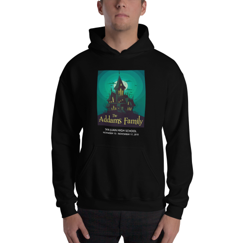The Addams Family- Hooded Sweatshirt