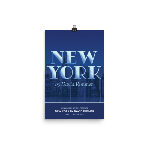 New York by David Rimmer- Poster