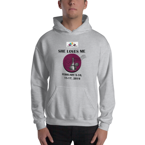 She Loves Me- Hooded Sweatshirt