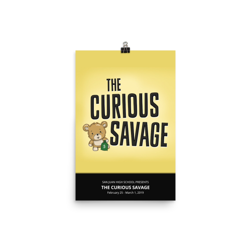 The Curious Savage- Poster