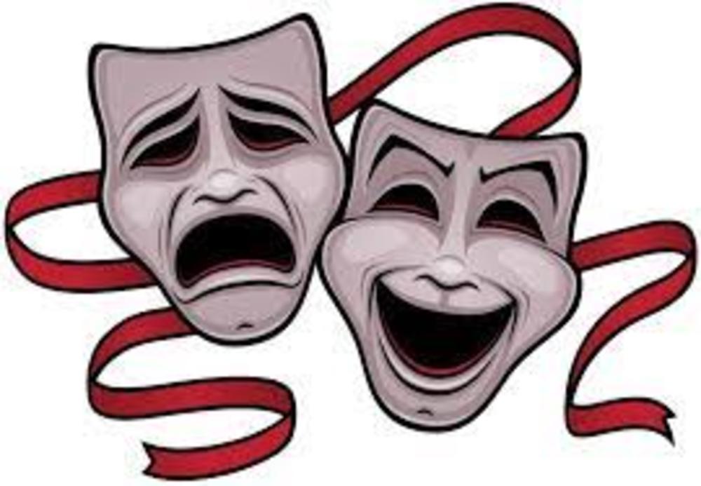 Amazon.com: Wallmonkeys WM187324 Comedy and Tragedy Theater Masks Peel and Stick Wall Decals (30 in W x 24 in H), Medium-Large : Tools & Home Improvement