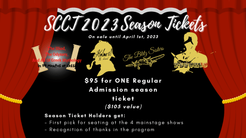SCCT 2023 Season Tickets - Regular Price