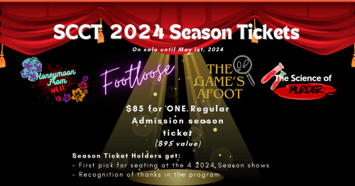 SCCT 2024 Season Tickets - Regular Price