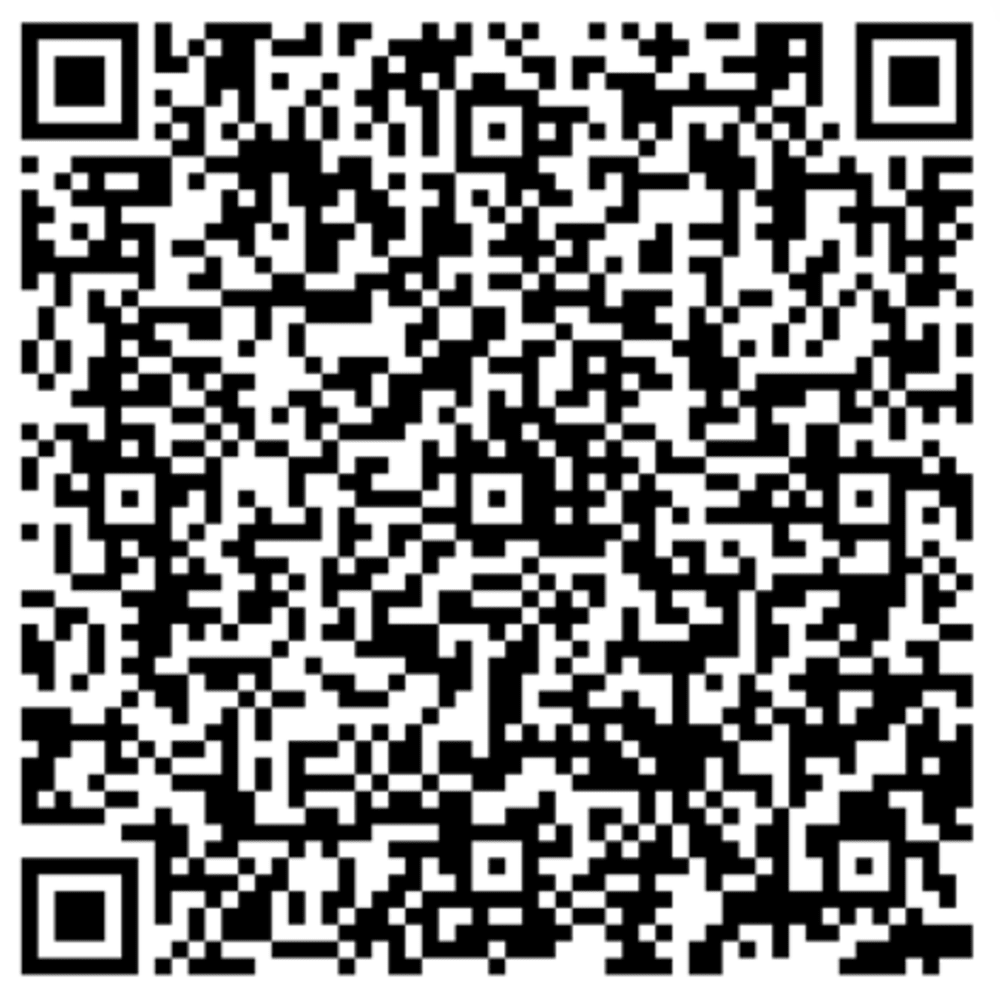 A qr code with a black background

Description automatically generated