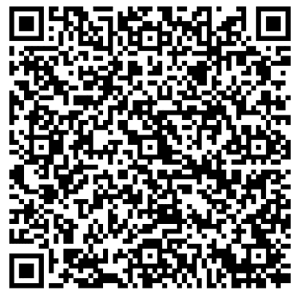 A qr code with a black background

Description automatically generated