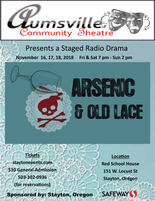 Arsnic and Old Lace (Radio Show ReCreation) [Nov 2018]
