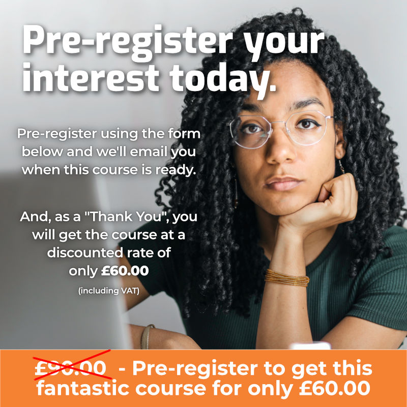 Pre-register your interest today.