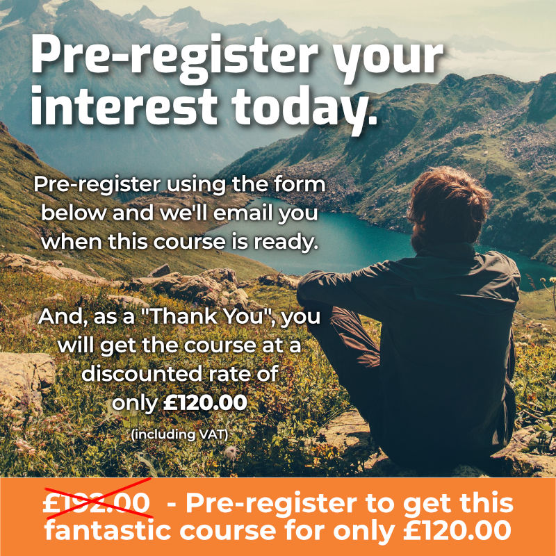 Pre-register your interest today.