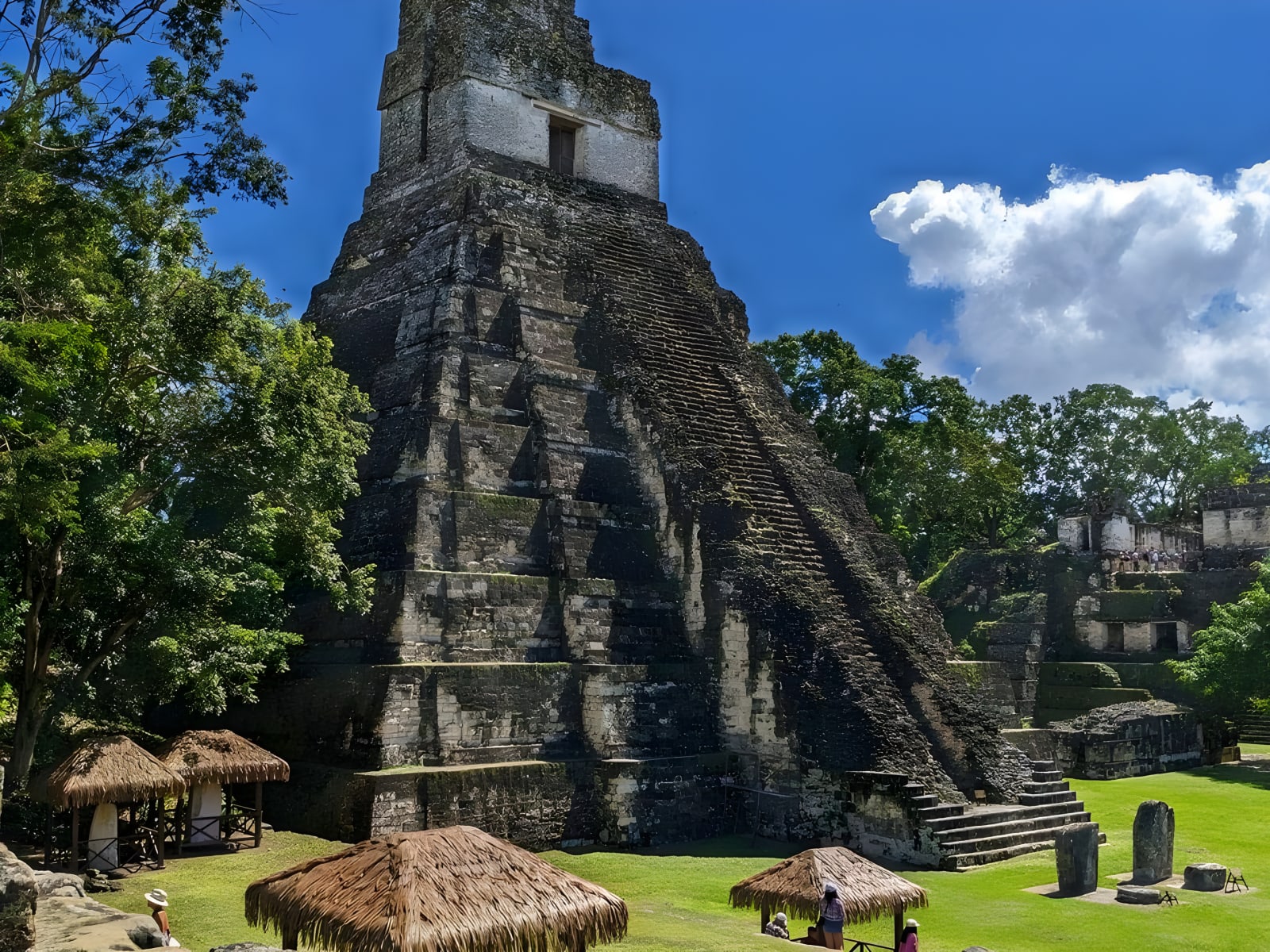 Tikal Temple I on the Great Plaza