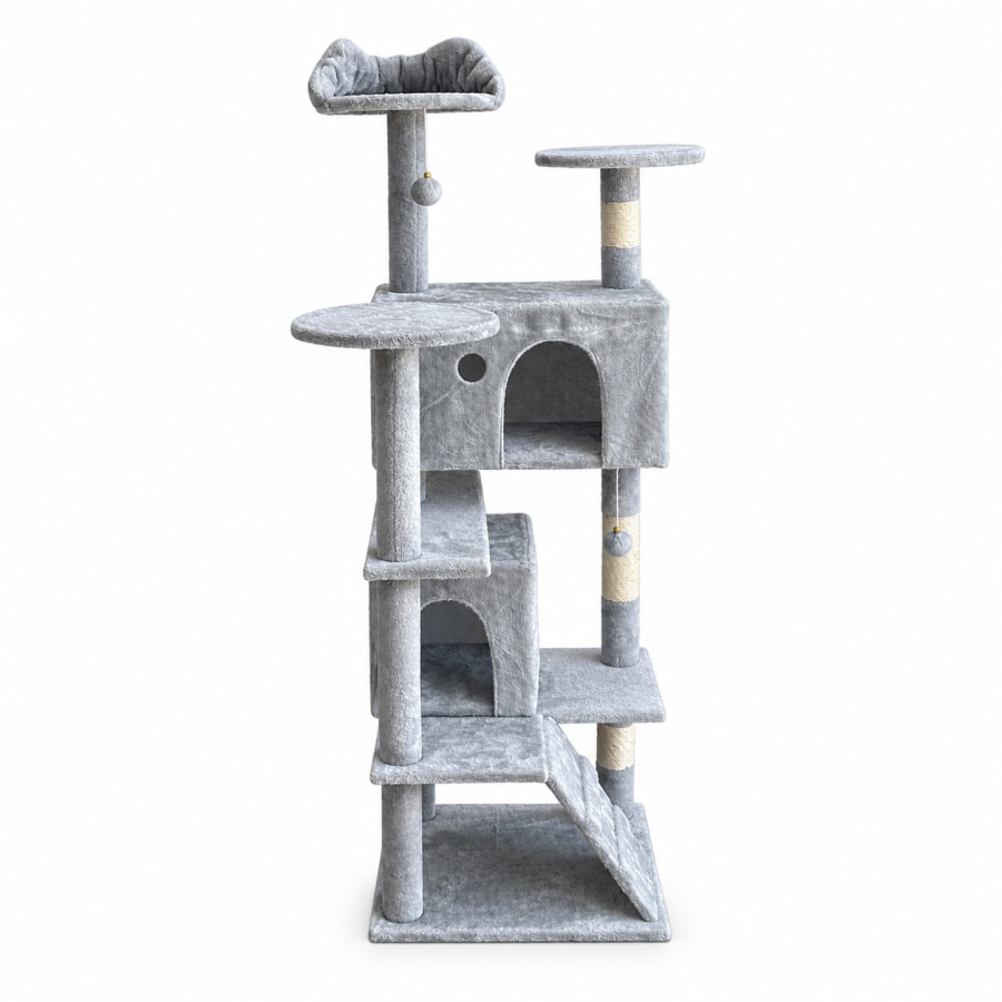 Árbol para Gatitos Gris Claro