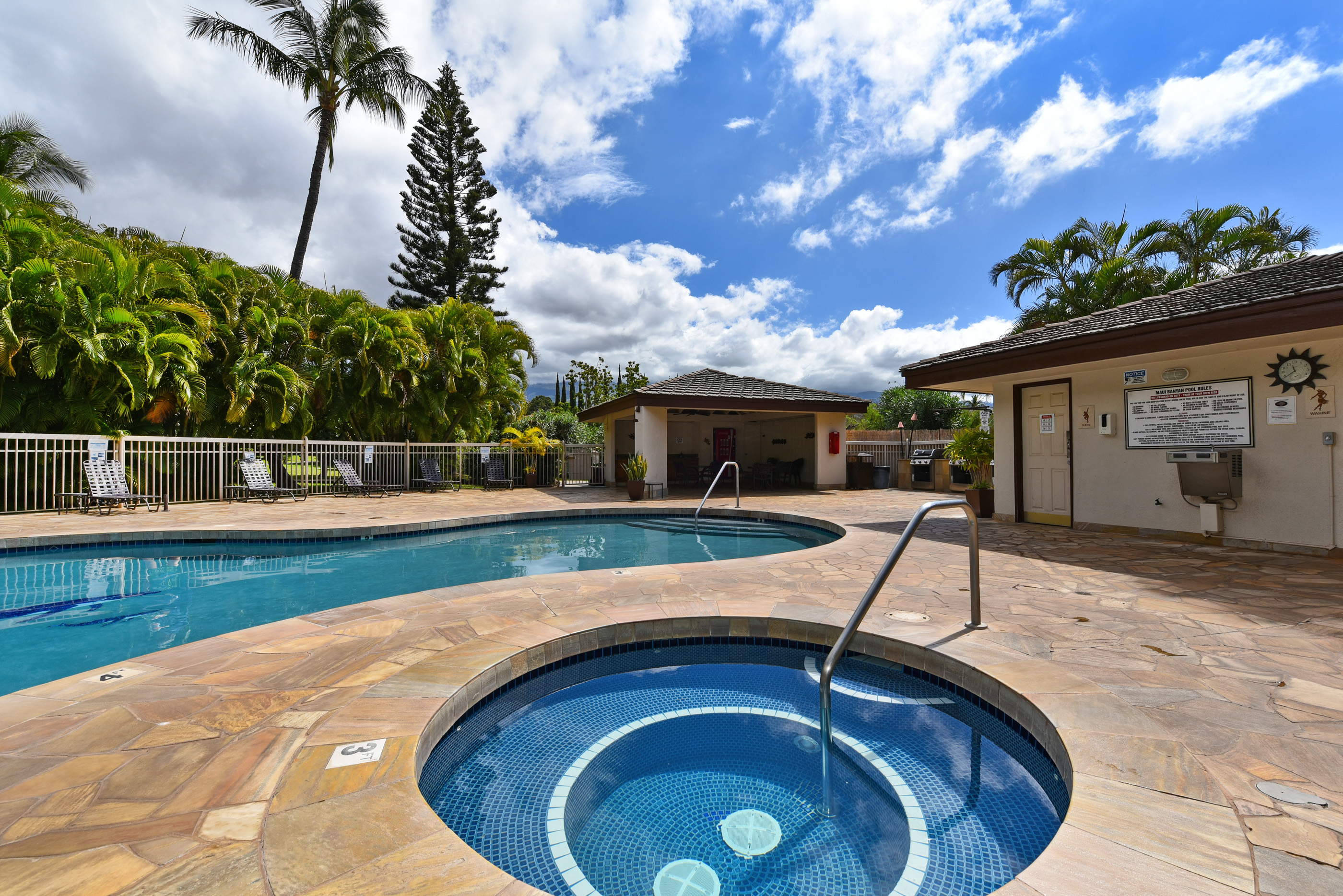 Pool and hot tub