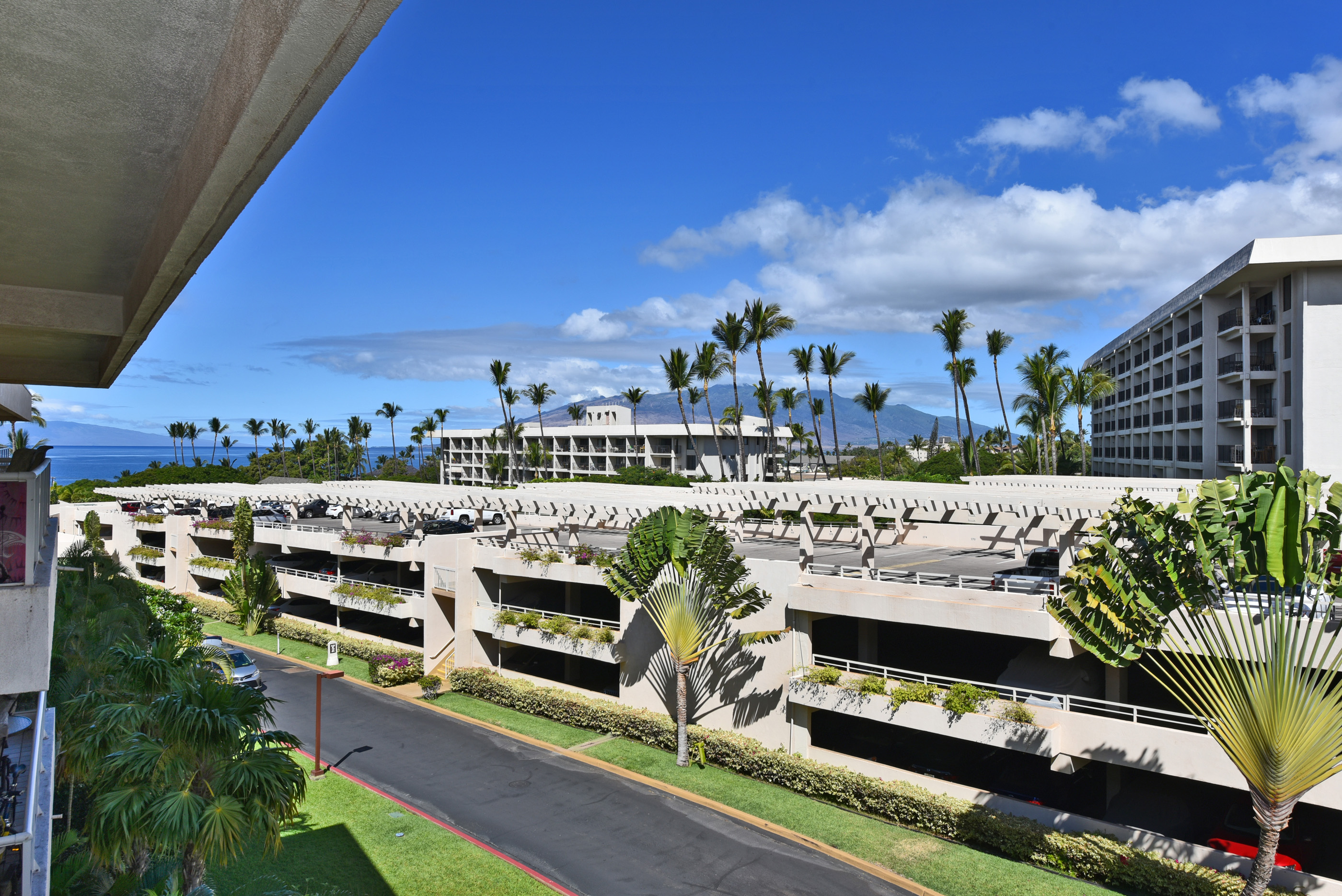 Maui from the lanai — year round paradise