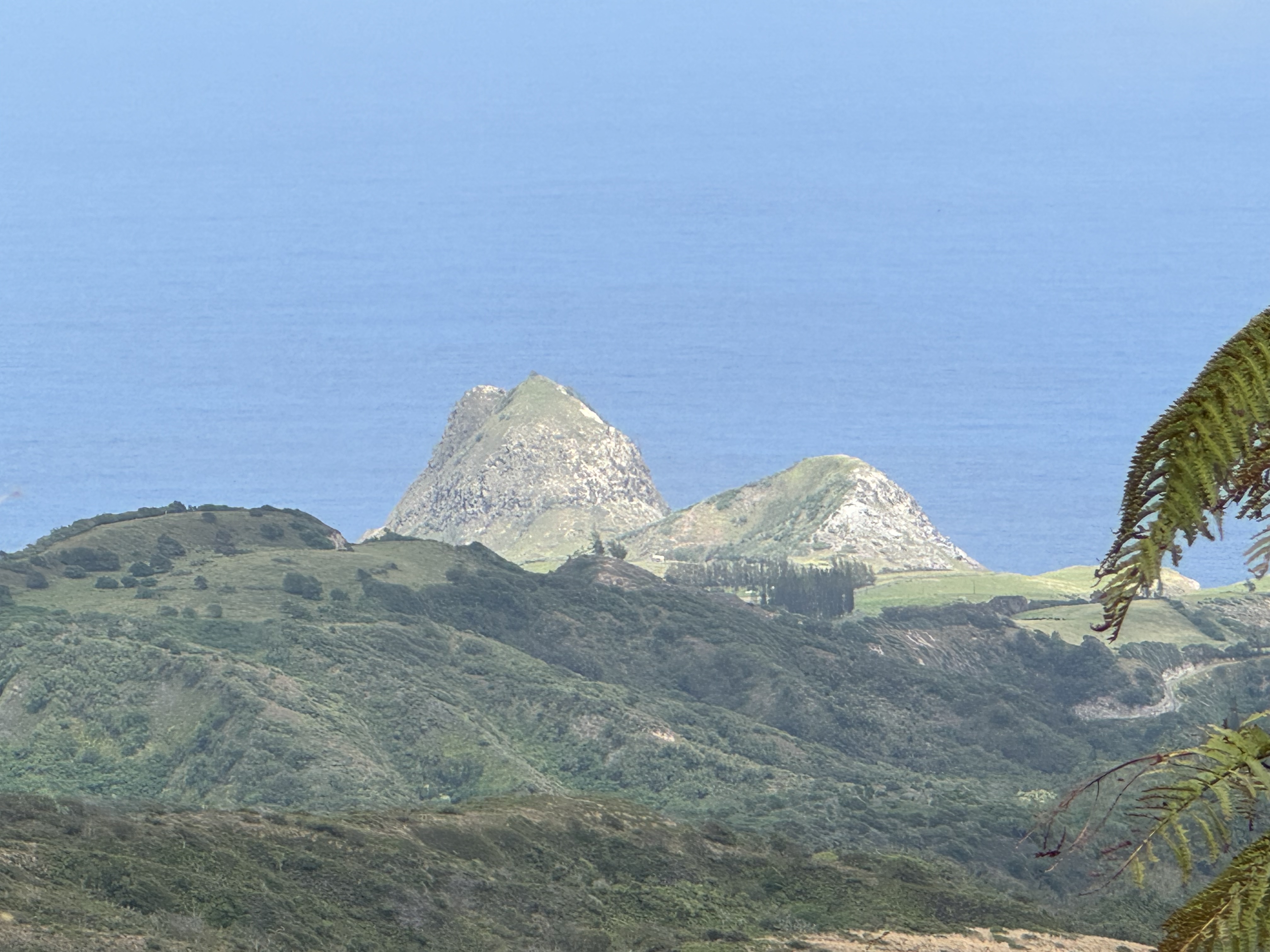 View from the Waihe'e Ridge Trail down to Kahakuloa Head and the north shore of West Maui