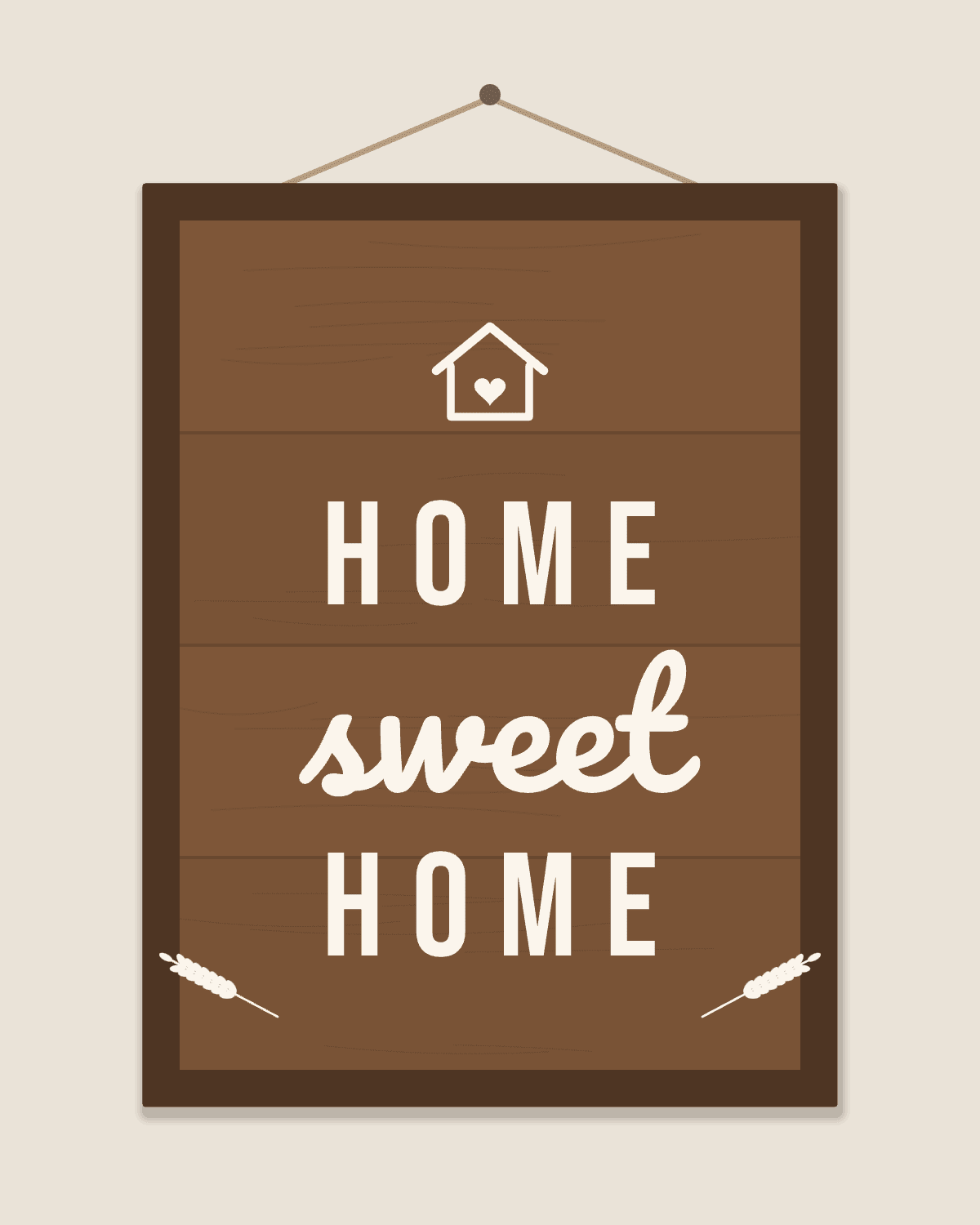 Home Sweet Home SVG