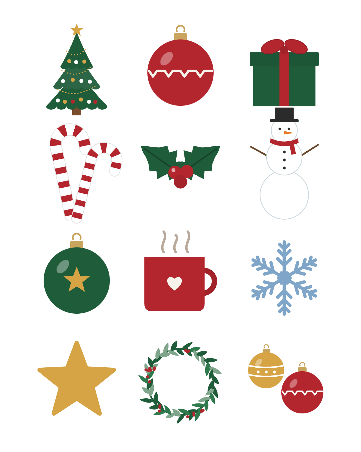 Christmas Clipart Bundle